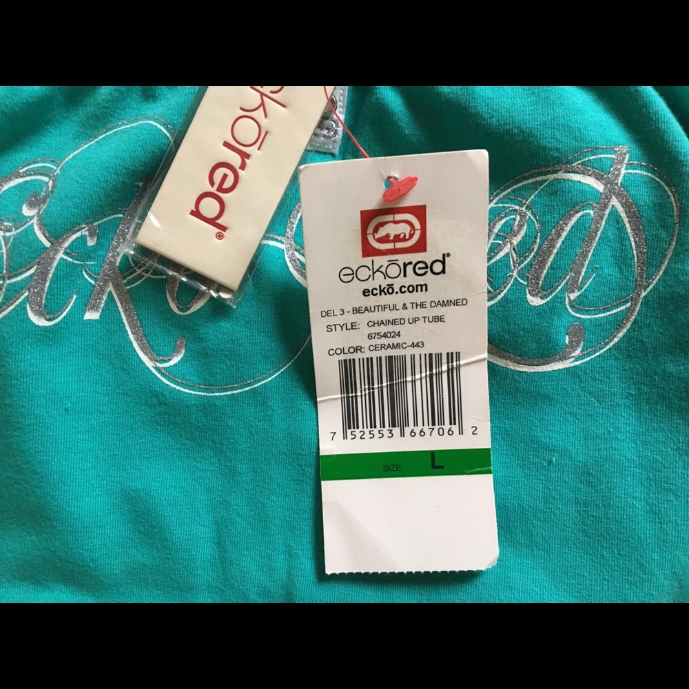 Ecko Red Tube Top - Picture 3 of 3